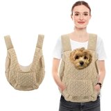 INF Dvojni nahrbtnik za hišne ljubljenčke - lahek poliester (psi, mačke) Khaki, (5000215030) | Shoptok.si