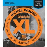 D'Addario EXL110-7 10-59 žice za 7-žičanu električnu gitaru | Eponuda.ba
