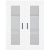  Visoka komoda bijela 69,5x34x180 cm konstruirano drvo | shoptok.hr