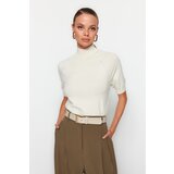 Trendyol Blouse - Ecru - Slim fit