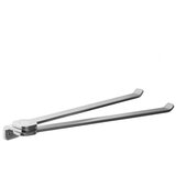 Tatay dvostruki zidni držač ručnika 5,4x3,6x36 cm aluminij, flat | shoptok.hr