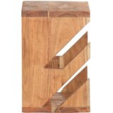  Zidni držač za skateboard 25 x 20 x 30 cm masivno drvo bagrema | Eponuda.com