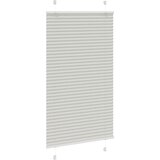 vidaXL Plisirana žaluzija svetlo siva 70x100 cm Širina tkanine 69,4 cm | Shoptok.si