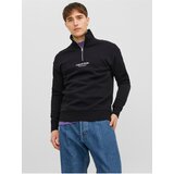 Jack & Jones Black Mens Sweatshirt Vester - Men