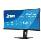 Iiyama 34" UW Curved VA-panel, 3440x1440-120Hz, 350cdm, 0,4ms MPRT, Speakers,USB-C Dock (LANKVM95W PD),DisplayPort, 2xHDMI,USB HUB (2x3.2 2xC) ,Ad | ePonuda.com