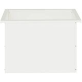  Vrtna posuda za sadnju s LED svjetlom 2 kom. Bijela - Bijela 40 x 60 x 40 cm 2 | shoptok.hr