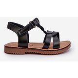 Boto Children's Sandals with Velcro Fastening Black Sarniema | ePonuda.com