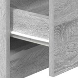  Noćni ormarići 2 kom s 2 ladice sivi Sonoma 40x36x50 cm | shoptok.hr