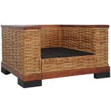 vidaXL 2-dijelni set sofa od prirodnog ratana s jastucima | shoptok.hr