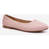 EVENTO Eco Leather Women's Ballerina Flats Pink Tindomiel | Shoptok.si