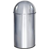 MID.YOU Koš Za Smeti Push, 50 L, Videz Kroma | Shoptok.si