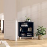 vidaXL Komoda črna 57x35x70 cm iverna plošča, (20622393) | Shoptok.si