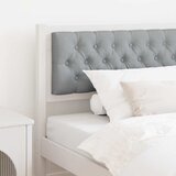  Uzglavlje Ostalo Bijela i svijetlosiva 100 cm Masivna borovina | shoptok.hr