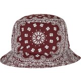 Flexfit Bandana Print Bucket Hat Cherry/White | shoptok.hr