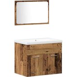  Set namještaja za kupaonicu 5 kom. Smeđa 60 x 38,5 x 46 cm | shoptok.hr