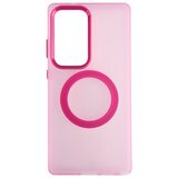  Silikonska futrola Magsafe FLURO COLOR Samsung S25 ULTRA ROZE Cene