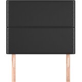  Uzglavlje crno 90x5x118/128 cm umjetna koža | Eponuda.com