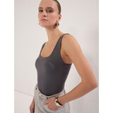 Trendyol Ženski bodi TWOSS24BD00026, Antracit | Eponuda.com