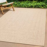  Tepih ZIZUR bež 80 x 250 cm s izgledom jute unutarnji i vanjski | shoptok.hr