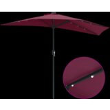  Vrtni suncobran Bordo crvena 294 x 150 x 224 cm tkanina | shoptok.hr