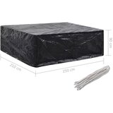  Navlake za vrtni namještaj s 8 ušica 2 kom 250 x 210 x 90 cm | shoptok.hr