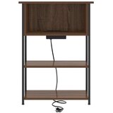  Noćni ormar Smeđi hrast 55 x 31 x 76 cm Konstruirano drvo | shoptok.hr