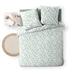 Douceur d intérieur Bela/zelena posteljnina za zakonsko posteljo/podaljšana iz mikrovlaken 240x220 cm Sequoia – | Shoptok.si