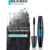 Flormar Big'n Bold Waterproof vodoodporna maskara za podaljšanje trepalnic 15 ml | Shoptok.si