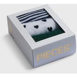 Pieces Nogavice 'PCJOPI' nočno modra / zelena / bela | Shoptok.si