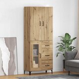  Highboard Umjetnički hrast 69,5 x 34 x 180 cm Konstruirano drvo | shoptok.hr