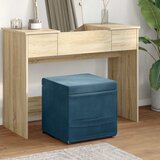  Stolica Plava 41 x 41 x 40 cm Svileni i Fino Radeći Drvo | shoptok.hr