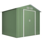 Hoggar Spremište Gotland Mint (Vanjska dimenzija uklj. krovni prevjes (Š x D): 261 x 202 cm, Čelik, Baza: 5,27 m²) | shoptok.hr
