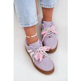 Boto Women's Platform Sneakers With Decorations Purple Vinness | shoptok.hr