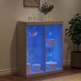  Komoda s LED svjetlima bijela 81x37x100 cm | Eponuda.ba