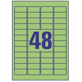Avery Zweckform Odstranljive zelene etikete 45,7 x 21,2 mm | Shoptok.si