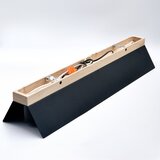  stropna svetiljka esme 5xE27/15W/230V crna/hrast | Eponuda.com