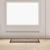 vidaXL Otirač Bež 40 x 60 cm Teddy tkanina | shoptok.hr