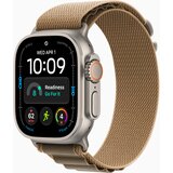 Apple Pametna ura Watch Ultra 4 Cellular 49mm Natural Titanium Case s paščkom Desert Alpine Loop, S, (5000481913) | Shoptok.si