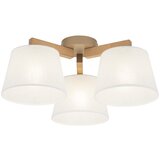 Brilagi plafonski luster latte sabia 3xE27/15W/230V borovina/bela | Eponuda.com