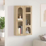 Viseći Viseča omarica Sonoma hrast 59 x 20 x 100 cm Konstruiran les, (5000113060) | Shoptok.si