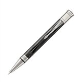 Parker Kemijska olovka Duofold Chevron, crno srebrna | shoptok.hr
