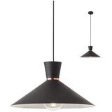  Redo 01-1462 - Luster na sajli KIMONO 1xE27/42W/230V prečnik 39,5 cm crna | Eponuda.com
