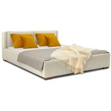 Scandic Bež tapecirani bračni krevet s prostorom za odlaganje s podnicom 140x200 cm Dreamer – | shoptok.hr