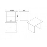 Hanah home set kancelarijskog nameštaja VO14 ba