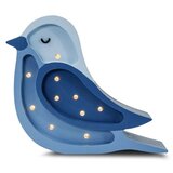 Little Lights stolna svjetiljka PTICA MINI - plava | shoptok.hr