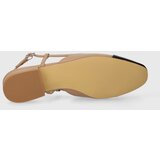 Steve Madden Kožne balerinke Belinda boja: bež, s otvorenom petom, SM11002823 | shoptok.hr