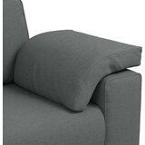 vidaXL Kavč Temno siva Kovina, Les, Textilene 160x77x82 cm Vzdržljiv | Shoptok.si