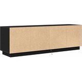 TV ormarić s LED svjetlima crni 160,5x41x50 cm | shoptok.hr