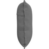  Jastuk za leđa Tamno siva 60 x 50 cm Mikrofiber tkanina | shoptok.hr