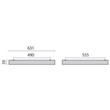 Performance in Lighting Performance in Light okvir za površinsko montažo FL625LED EL RAL9016 86256010, (21225583) | Shoptok.si